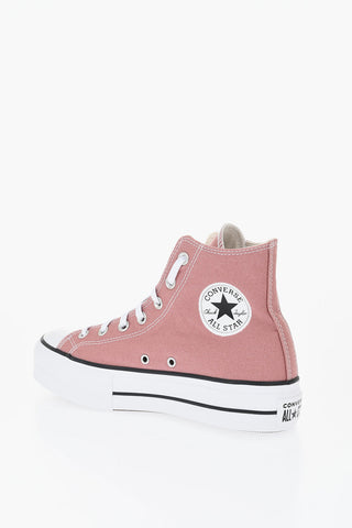 ALL STAR CHUCK TAYLOR Canvas High-Top Sneakers LIFT with 4cm Platform Sole