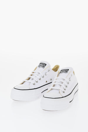 ALL STAR Sneakers Basse CTAS LIFT  in Tessuto con Suola 3cm