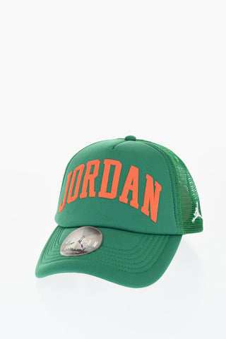 AIR JORDAN Einfarbige Trucker-Kappe mit geprägtem Logo