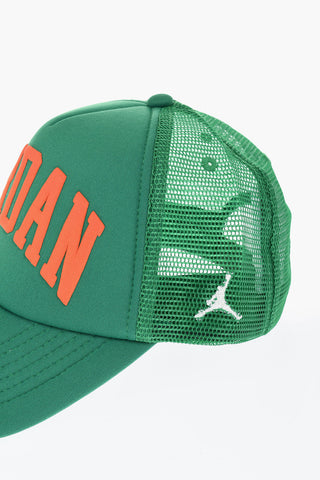 AIR JORDAN Einfarbige Trucker-Kappe mit geprägtem Logo