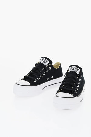 ALL STAR Sneakers Basse CTAS LIFT  in Tessuto con Suola 3cm