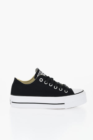 ALL STAR Sneakers Basse CTAS LIFT  in Tessuto con Suola 3cm