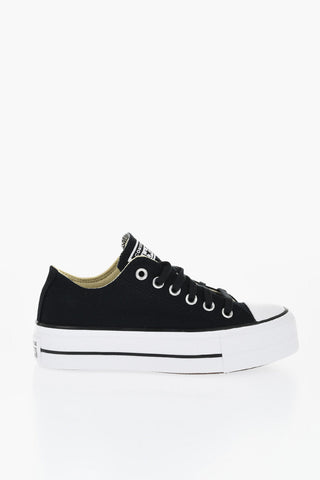 ALL STAR Textile Low Sneakers CTAS LIFT with 3cm Sole