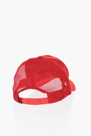 AIR JORDAN Cappello Baseball Trucker in Tinta Unita con Logo in Metallo