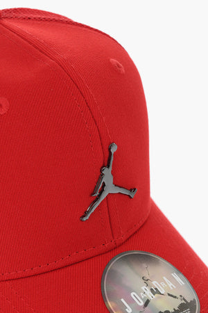 AIR JORDAN Einfarbige Trucker-Kappe mit Metalllogo