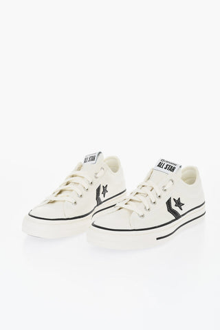 ALL STAR Low Canvas Sneakers STAR PLAYER 76 with Contrast Details