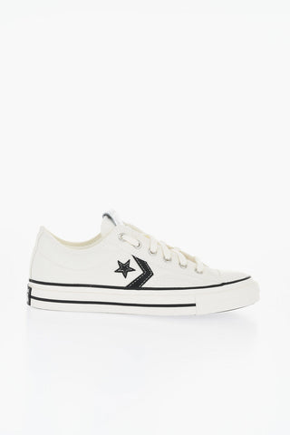 ALL STAR Low Canvas Sneakers STAR PLAYER 76 with Contrast Details