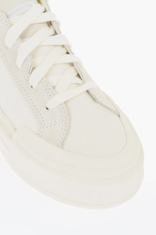 ALL STAR CHUCK TAYLOR Low-Top Textile And Vegan Suede Sneakers In Solid Color With 5cm Sole