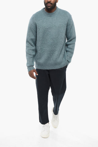 Mohair Blend DAVIS Crew Neck Pullover