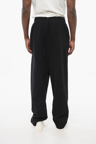 Fleeced Cotton NASA Sweatpants with Embroidered Patch