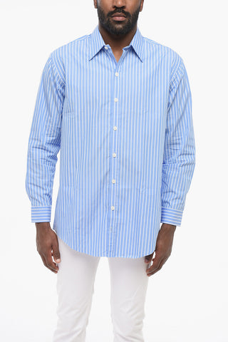 Striped Poplin Cotton Shirt
