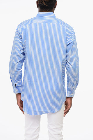 Striped Poplin Cotton Shirt