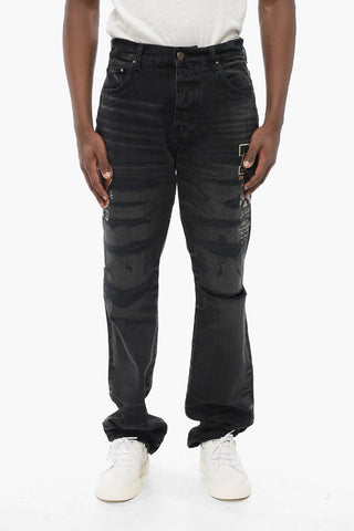 Regular-Fit Jeans VARSITY EAGLE with 22 cm Embroidery
