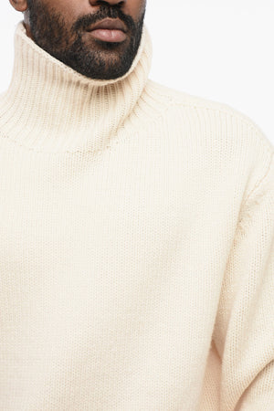 Wool Turtleneck Pullover