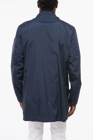 Solid-Color Jacket with Zip Closure