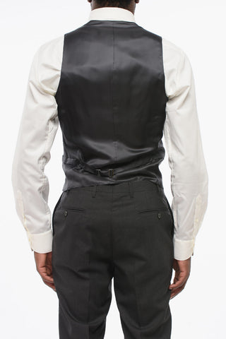 Gilet LEADER In Lana Vergine con 2 Tasche