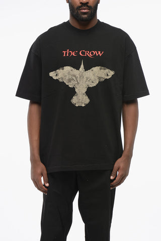 T-Shirt Girocollo THE CROW Stampata