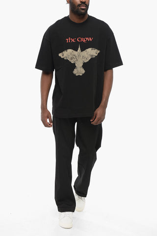T-Shirt Girocollo THE CROW Stampata