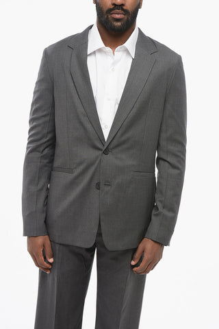 Stretch Wool Unlined Blazer
