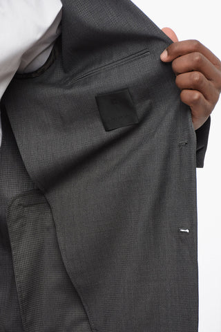 Stretch Wool Unlined Blazer