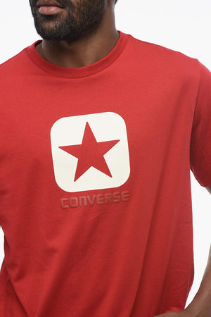 T-Shirt mit Rundhalsausschnitt Standard-Fit mit bedrucktem Logo