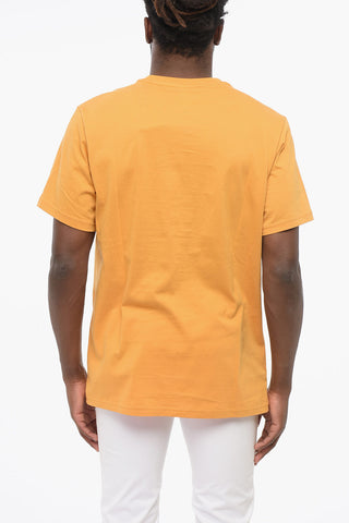 T-Shirt mit Rundhalsausschnitt Standard-Fit in Uni