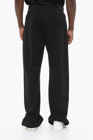 Joggers VARSITY con Stampe Floccate e Coulisse alla Caviglia