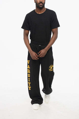 Joggers VARSITY con Stampe Floccate e Coulisse alla Caviglia