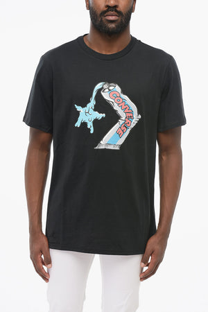 T-Shirt mit Rundhalsausschnitt Standard-Fit mit Frontprint