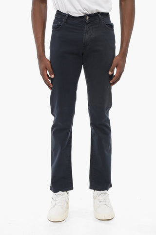 ID Bestickte Jeans Ton-in-Ton