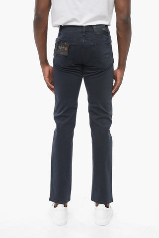 ID Bestickte Jeans Ton-in-Ton