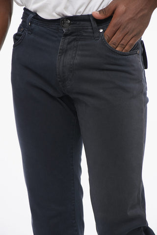 ID Bestickte Jeans Ton-in-Ton