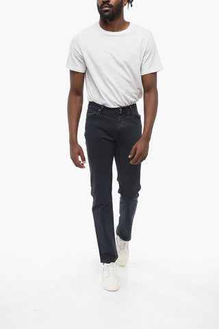 ID Bestickte Jeans Ton-in-Ton