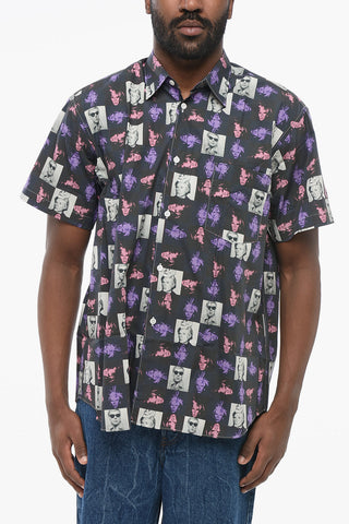 SHIRT ANDY WARHOL Camicia Stampata a Maniche Corte