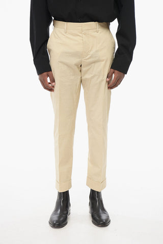 Pantaloni Chino PHILIP in Misto Cotone Gessato