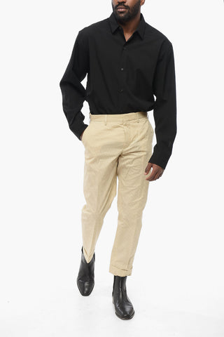 Pantaloni Chino PHILIP in Misto Cotone Gessato