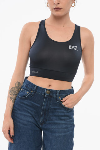 EMPORIO VENTUS Top Crop Sportivo con Logo
