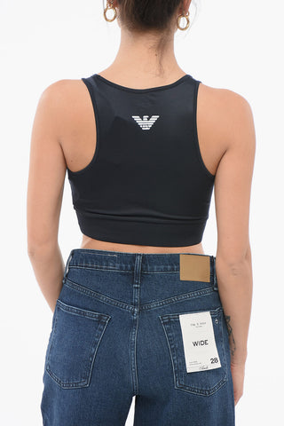 EMPORIO VENTUS Top Crop Sportivo con Logo