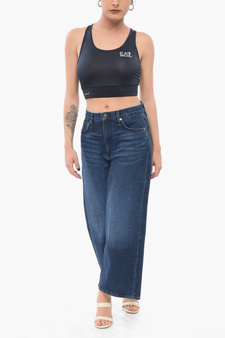EMPORIO VENTUS Top Crop Sportivo con Logo