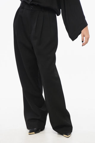 Pleated Wide Leg Pants