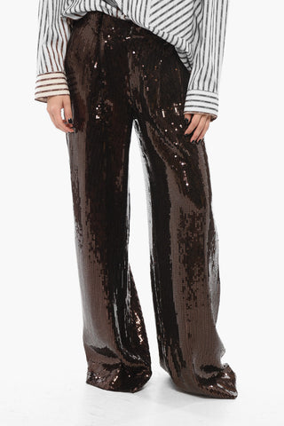 Sequined TRINITY Palazzo Pants
