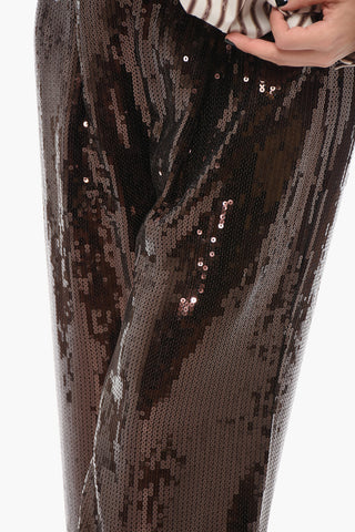 Sequined TRINITY Palazzo Pants