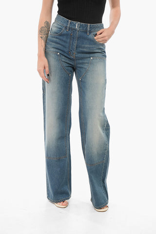 Straight Fit Delavè Cargo Denims 25cm