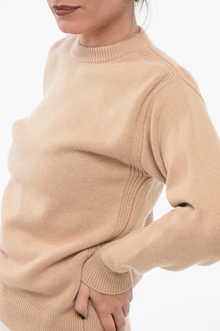 Crew Neck Pure Cashmere Sweater