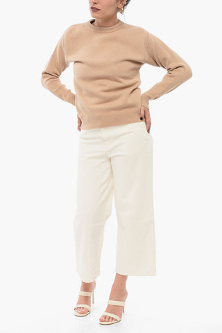 Maglia Girocollo in Puro Cashmere