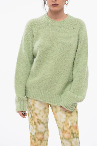 Crew Neck Pure Cashmere Pullover