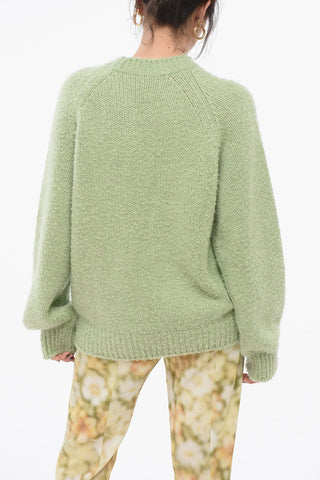 Crew Neck Pure Cashmere Pullover