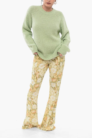 Crew Neck Pure Cashmere Pullover