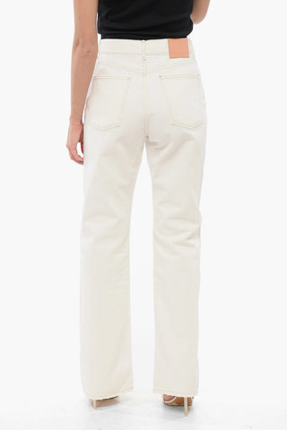 Bootcut-Jeans Mit Hoher Taille 24cm