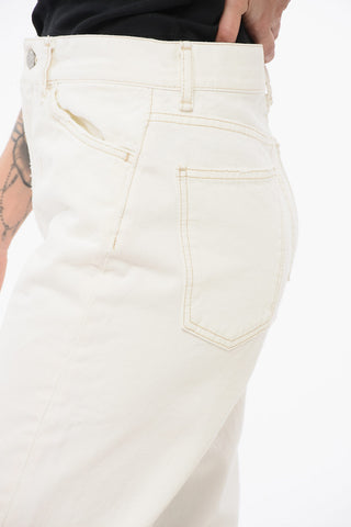 Bootcut-Jeans Mit Hoher Taille 24cm